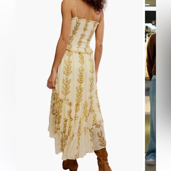 Free People Alejandra Smocked Bodice Tiered Sundress - Picture 2 of 4